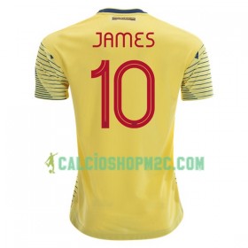 Colombia James Rodriguez 10 Maglia Prima Copa América 2019 Manica Corta